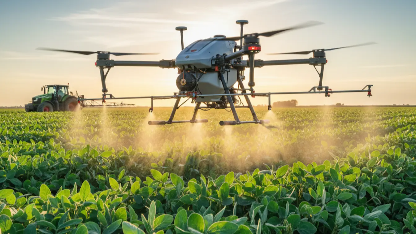 Amassamento Zero: Como os Drones de Pulverização Aumentam o Lucro