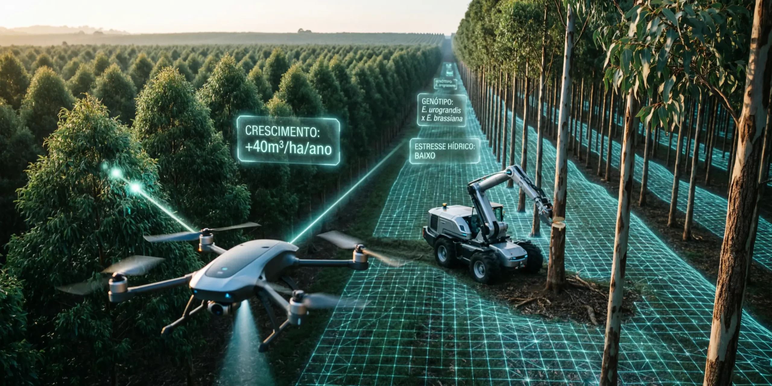 Eucalipto: A Poupança Verde e a Engenharia de Dados na Silvicultura