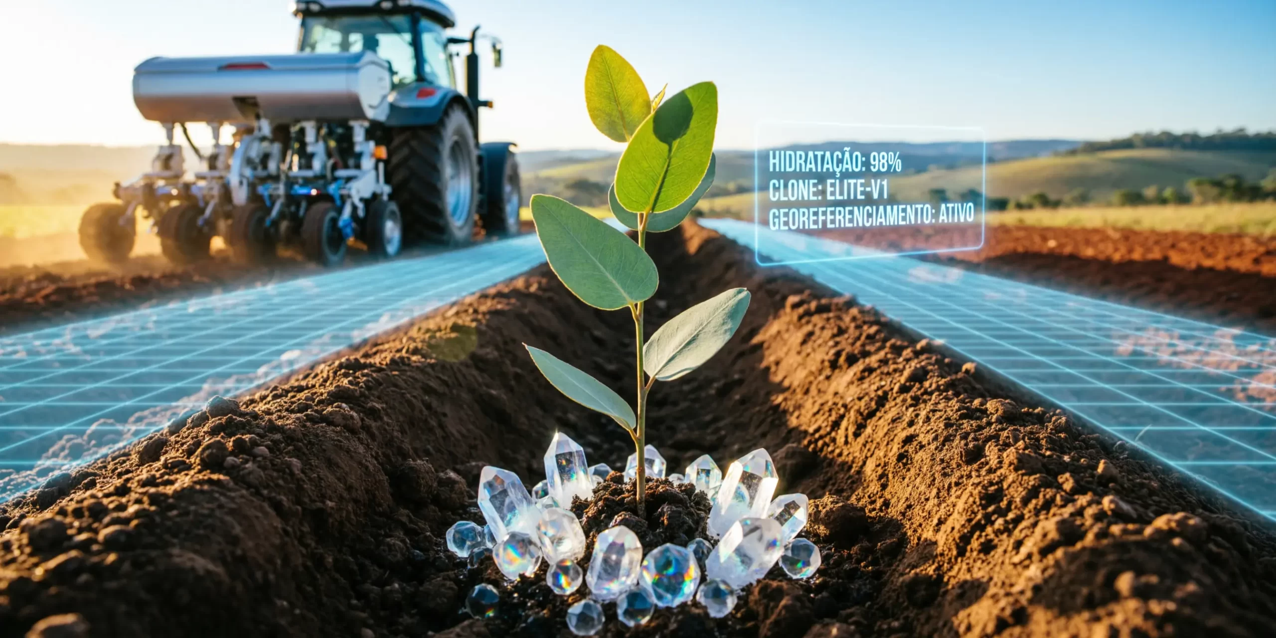 Eucalipto: Como o Planejamento Milimétrico Garante o Retorno sobre o Capital